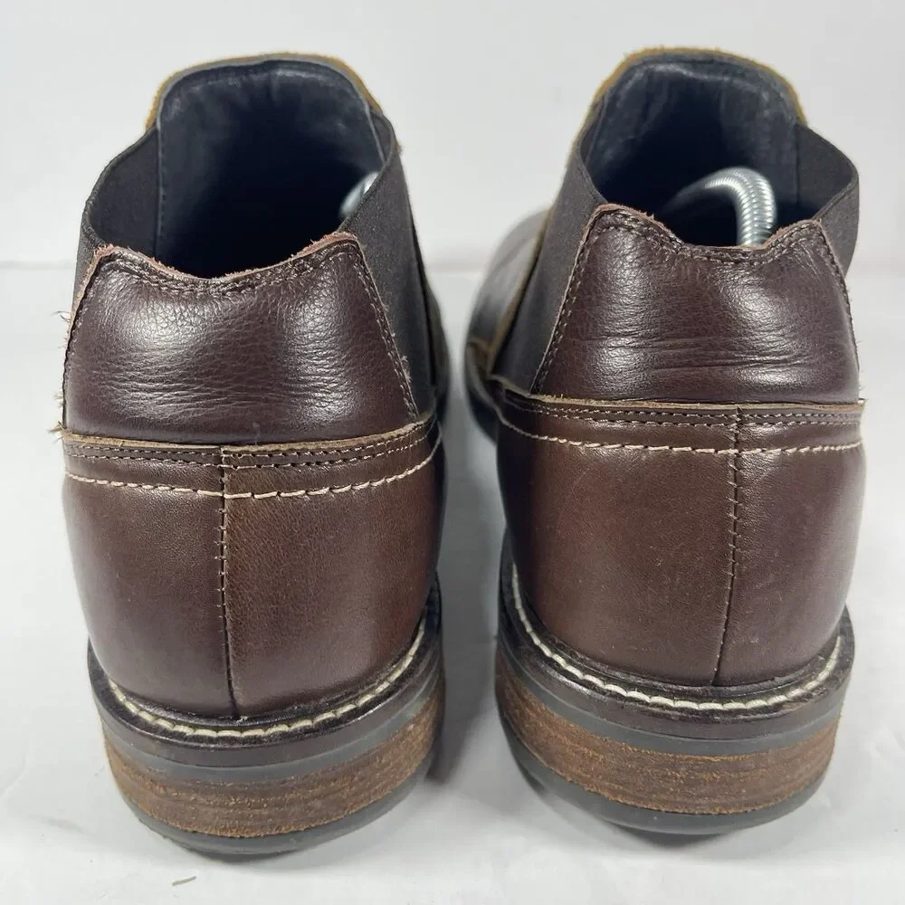 Naot Men's Leather Slip-On Chelsea Boots - Brown - Size EU 45 / US 12